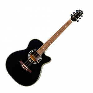 Flight F-230CEQ BLK Electro Acoustic Guitar