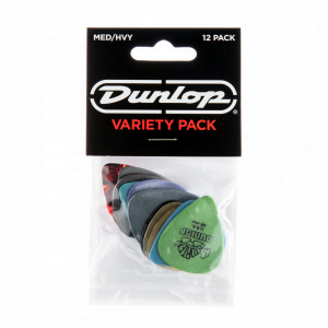 Dunlop PVP102 Pick Variety Pack Medium-Heavy (12pcs)